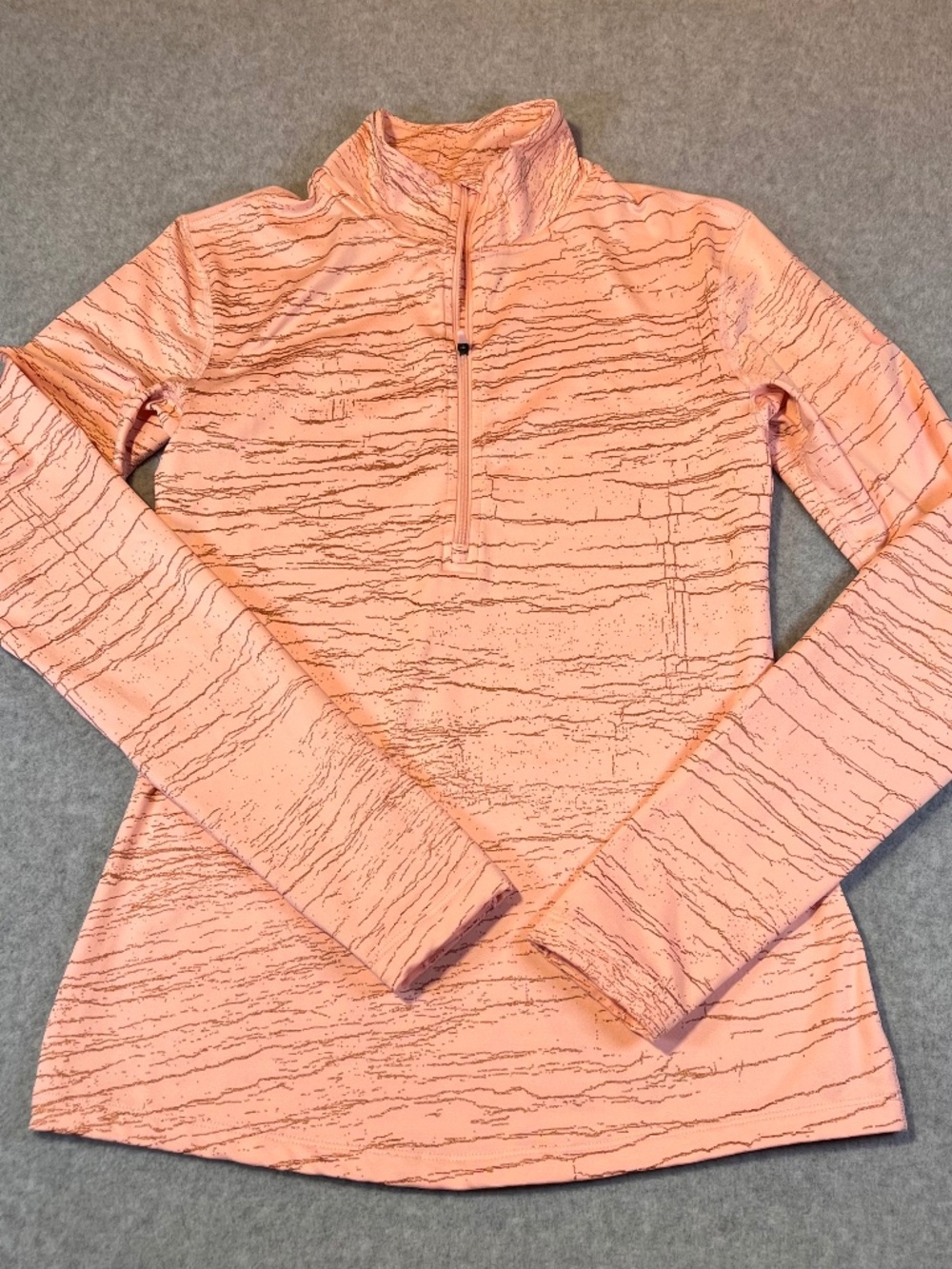Nike Pro Dri-FIT Pink Quarter Zip Pullover Medium